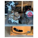 Delta Shopmaster Miter Saw and Hyper Tough Circular Saw 