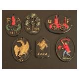 Vintage Cast Iron Fire Insurance Markers 