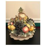 Italian Majolica Ceramic Centerpiece 