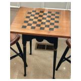 Antique Hitchcock Checkerboard Table