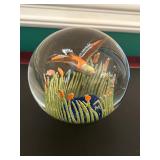 Stunning Art Glass Paperweight Collection 