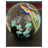 Stunning Art Glass Paperweight Collection 