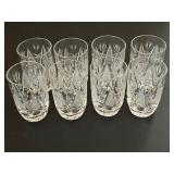 Vintage Cut Crystal Tumblers 