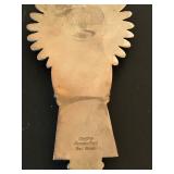 Thomas Byrd Sterling Tawa Sun Kachina Necklace 