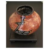 Small Handmade Pottery Vase 