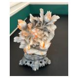 Vintage Chinese Natural Stone Carved Statue 