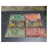 Incredible Vintage License Plate Collection 