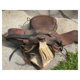Vintage Western Trail Saddle 