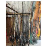 Dozens of Freshwater and Saltwater Fishing Rods/Reels 