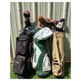 Massive Amount of Golf Clubs, Drivers and Putters 