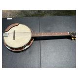 Vintage Six String Banjo 