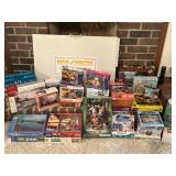 Massive Collection of Puzzles and Puzzle Equipment 