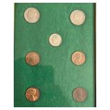 Slabbed and Framed US Coins 