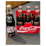 UGA and Olympic Commemorative Coca-Cola Bottles 