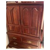 Solid Cherry MCM Armoire 