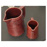 Vintage Marcrest Stoneware Pitchers 