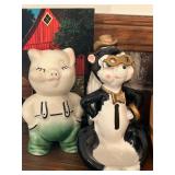 Vintage Piggy Banks 