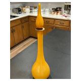 1960s Empoli Italian Art Glass Decanter 