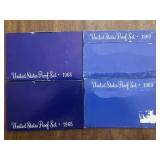 1968 and 1969 US Mint Proof Sets 