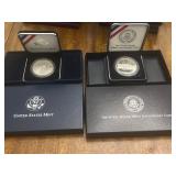 US Mint Commemorative Silver Dollars 