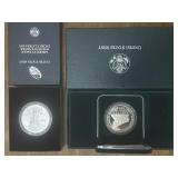 US Mint Commemorative and Silver Eagle Dollar 