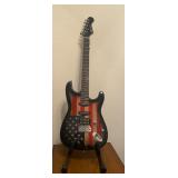 LEO JAYMZ ELECTRIC GUITAR/GIG BAG/RAT EFFECTS PEDAL