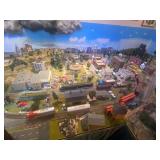 CUSTOM MODEL RAILROAD LAYOUT AND TOPSIDE CREEPER LADDER