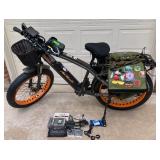 MOTAN M-560 P7 FOLDING FAT TIRE ELECTRIC BIKE /ACCESSORIES