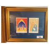 Framed Abstract Religious Prints  Modern