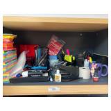 Lot of assorted office binders, notebook