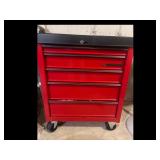 Heavy-duty metal rolling tool chest with