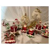 Christmas Figurines & Stocking Holders