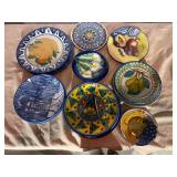 Mexican Pottery Plates