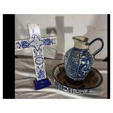 Blue & White Talavera Pottery