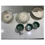 Dish set 17 pieces