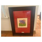 Signed Mexican Folk Art Print "Los Tres