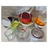 Assorted Kitchen Mixing & Prep Bowls wit