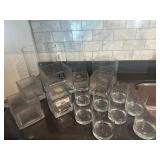 Glass Vases & Tumblers Assortment