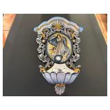 Mexican Ceramic Religious Wall Font