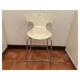 Modern White Bar Stool