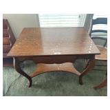 Vintage Oak Accent Table