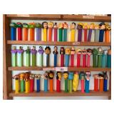 Collection of Pez Dispensers