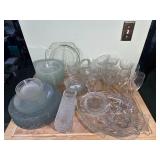 Collection of Glassware Pieces