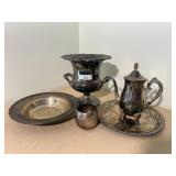 Vintage Silver-Plated Tableware Set