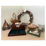 Seashell Decor and Trinket Box
