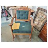 Vintage Wooden Rocking Chair