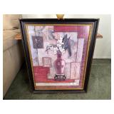 Vase and Orchid Framed Print