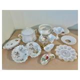Vintage Porcelain Tableware Collection