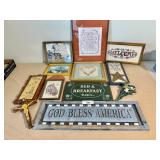 Assorted Decorative Wall Signs