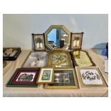 Collection of Framed Wall Decor